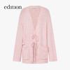 Women's Edition Chinese Style Tie-Knit Cardigan