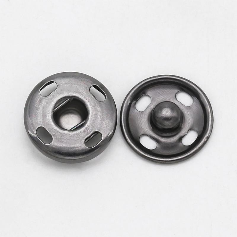 Round Children’s Underwear with Hidden Metal Snap Buttons