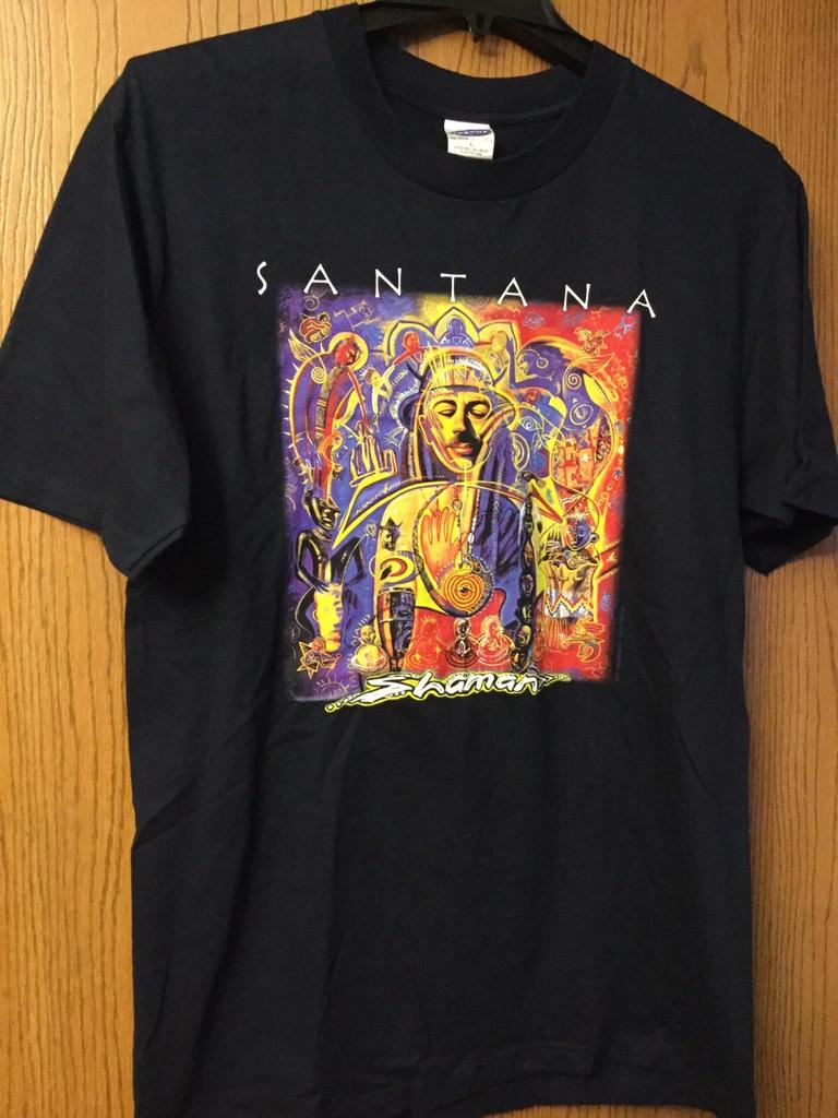 Santana. “Shaman”. Shirt. Black. L