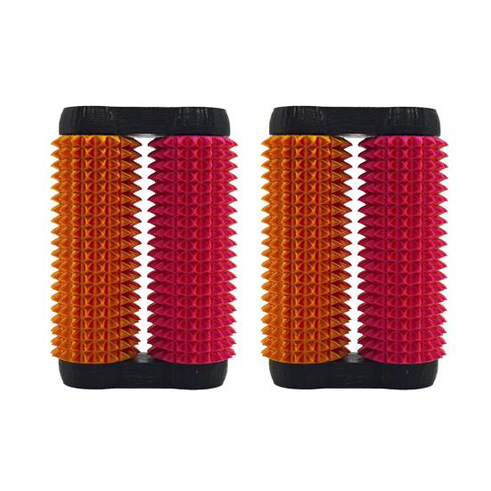 2Pcs 3D Printed Spiky Roller Fidget Toy Anxiety Stress Relief Kids Teens Adults Handheld Bumpy Rolling Massage Stick Portable