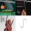 Stainless Steel Meat And Sausage Hooks Set For Kitchen Storage And Cooking