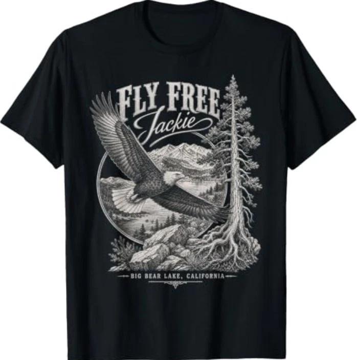 Jackie and Shadow Eagles Jackie The Big Bear Bald Eagle T-Shirt1