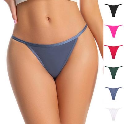 Dámské sexy tanga krajkové nízko posazené spodní prádlo