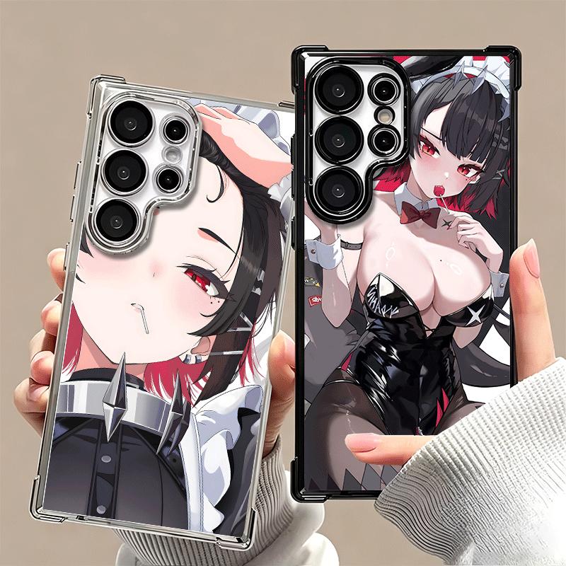 Zenless Zone Zero Ellen Joe Plating Phone Case For Samsung Galaxy S24 S25 FE S26 Edge S23 Ultra S22 S21 Plus S20 Anti-Fall Airab