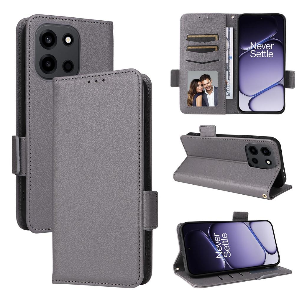 Flip Cover For OnePlus Turbo 6 Leather Case [Flip Vintage Leather] Shockproof Durable Retro Phone Case