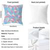 Unique Cracked Ice Pattern Style Cushion Cover Premium Comfort Reversible Pillow Cove In One Design For Any Room & Car Interior
