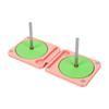 Portable Yarn Holder Foldable Plastic and Metal Dual Yarn Winder Box for Crochet Knitting