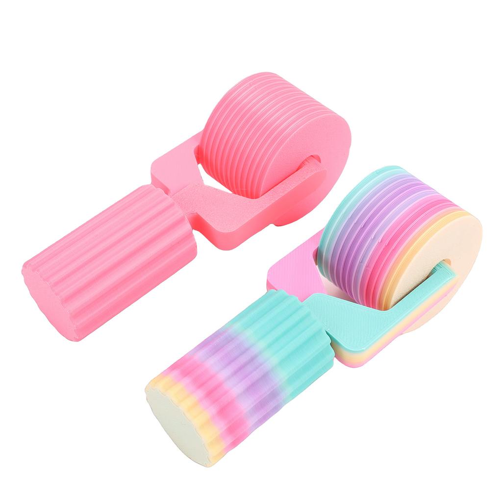 2pcs Rhinestone Art Roller Comfortable Grip PLA Handle Rhinestone Embroidery Hand Roller Tool for DIY Crafting