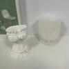 Skirt Vase Silicone Mould Handmade Woman Dress Candle Molds DIY Epoxy Resin Casting Moulds DIY Gypsum Flower Pots Making