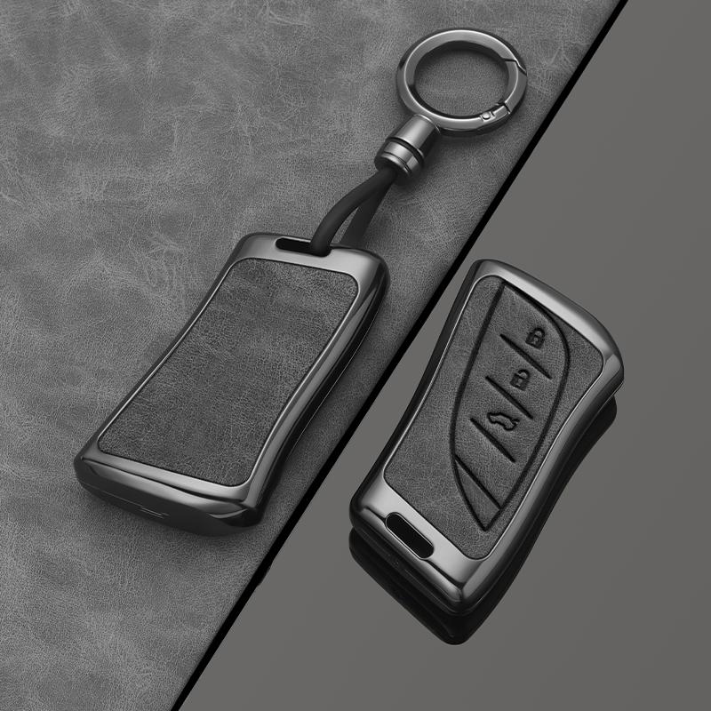 

Styling Mouldings Alloy Style Car Key Case Cover Shell Fob For Lexus NX ES UX US RC LX GX IS RX 200 250h 350h LS 450h 260h 300h