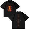 Summer Hot Sale The Weeknd After Hours Til Dawn 2026 Tour Print Vintage T-Shirt Men Women Hip Hop Streetwear Top Y2K Gothic Cotton Oversized T-shirts