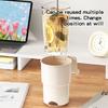 Vacuum Suction Cup Holder Plastic Mobile Phone Holder Reusable Office Desktop Organizer for Cups Phones