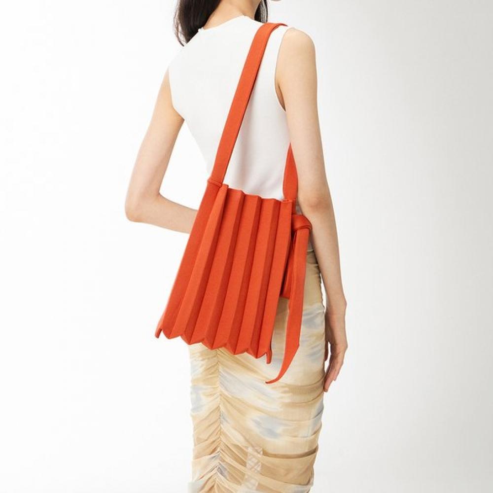 Pleatsmama Orange Crossbag New