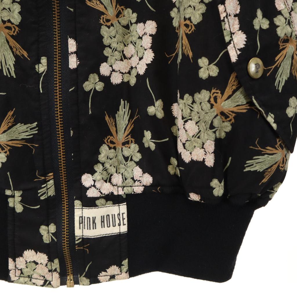 Beauty products PINK HOUSE Floral Batting jacket Black series Men's Used