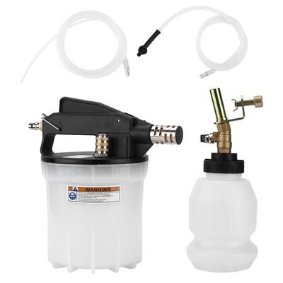 Vacuum Pneumatic Air Brake Bleeder Kit with 2L Brake Fluid Extractor 1L Refilling Bottle
