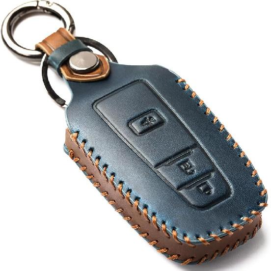 Key Fob Cover Compatible With 2018-2025 Toyota Camry RAV4 Highlander Avalon C-HR Prius Corolla GT86 Smart Key
