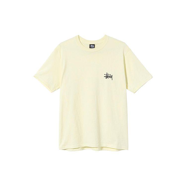Stussy Classic Basic Printed Short Sleeve T-Shirt Unisex Tops Black 1904257-1