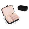Portable Travel Girl Jewelry Storage Box, Necklace, Ring and Earring Storage Box, Double-layer Home Accessory Box, Jewelry Box