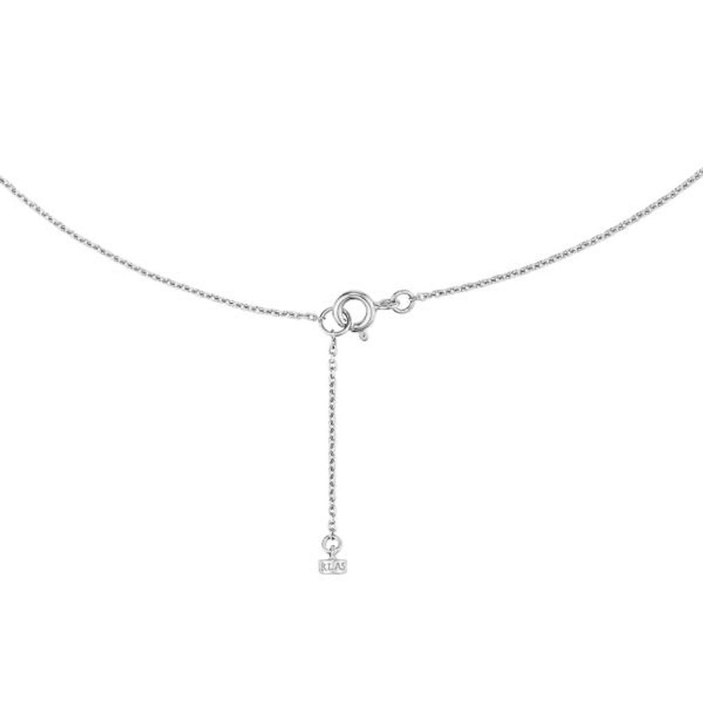 LLOYD Ewige Ineinandergreifende Glieder Weiß Silber 925 Halskette LLNS22308SWY