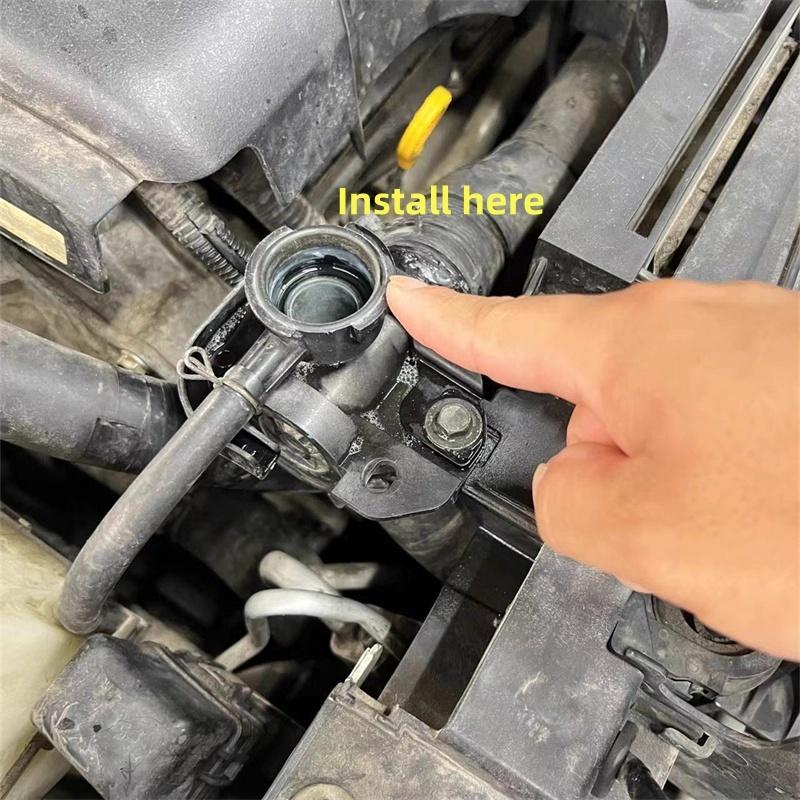 For NISSAN 2008-2012 ALTIMA 2.0 2.5 Water Tank Add Water Pipe Water Inlet Base Three-way Port Sewer Pipe Joint Auto Parts