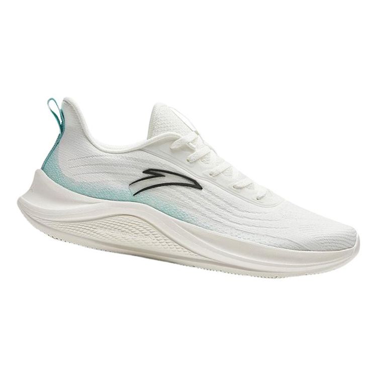 Anta Urban Running Fabric Non-Slip Wear-Resistant Low-Top Running Shoes Men sneaker White Green 912525504F-1