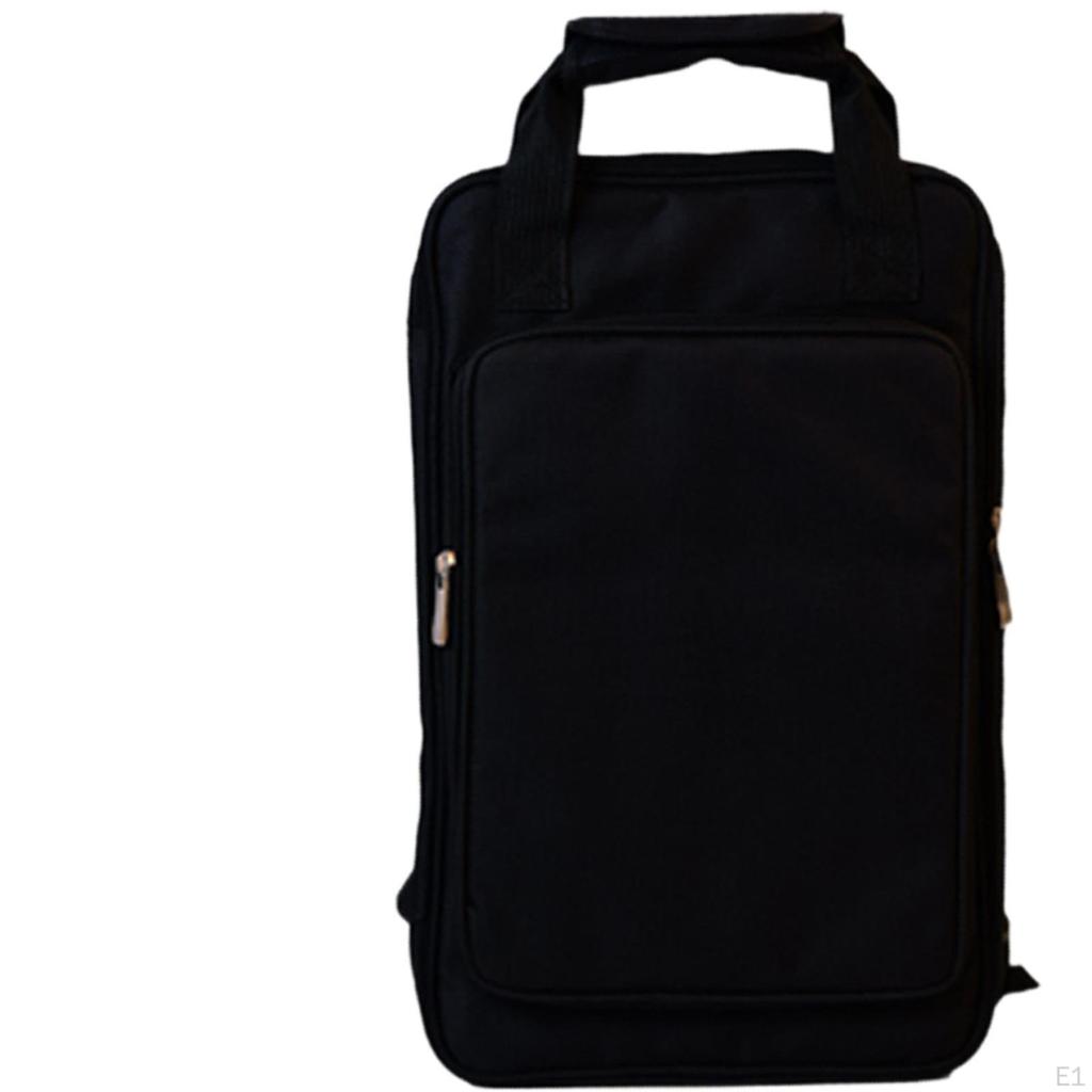 Drum Sticks Bag Drumstick Holder Portable with Handles Large Capacity Oxford Cloth