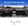 Pellicola Protettiva Interna per Land Rover Range Rover Evoque 2021-2026: Adesivo per Schermo, Leva del Cambio, Navigazione e Console