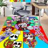 Colorful Cartoon Characters Carpet For Playroom Bedroom Living Room Sofa Home Decorkids Game Area Rug Nonslip Floor Mat