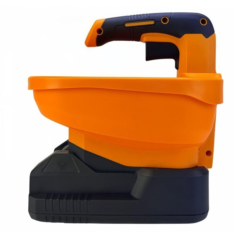 A25F-Electric Handheld Seeder 8-Gear Automatic Fertilizer Spreader For 18V 20V 21V Battery Compatibility