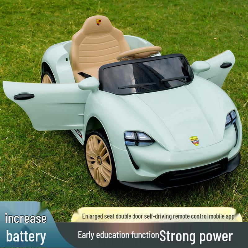 Yatong 12V Kids' Electric Ride-On Car with Remote Control, Rechargeable Battery, and Four Wheels