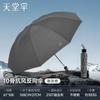 Paradise Umbrella 2026 New Model Storm-Resistant Reverse Folding Portable Reinforced Large Durable Manual Wind-Resistant Umbrella for Men