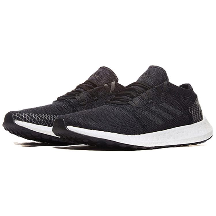 New Adidas Pure Boost Go Core Black Grey Five AH2319