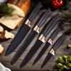 19pcs Premium Silicone Kitchen Utensil & Knife Set - Heat-Resistant, Non-Stick Safe Cooking Tools With Wooden Handles & Chef Knives
