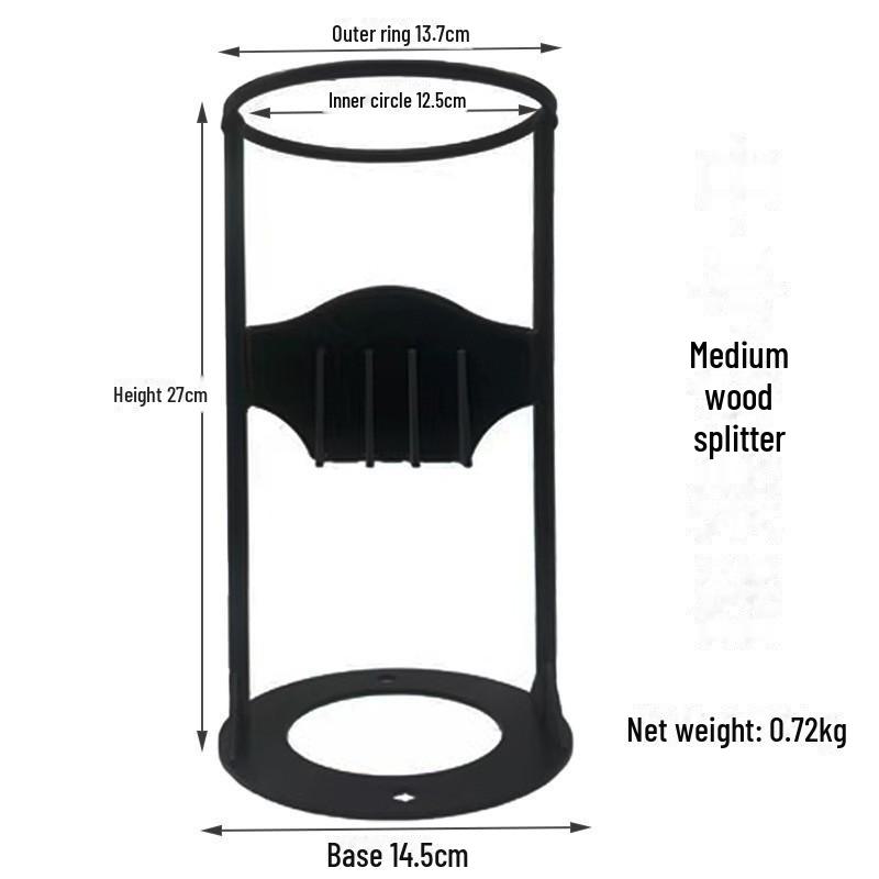 Manganese Steel Manual Firewood Splitter: Outdoor/Household Firewood Chopping Tool
