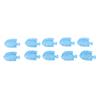 10PCS Humidifier Cleaner Fish ABS Blue Universal Humidifier Tank Cleaner for Warm Cool Mist Humidifiers