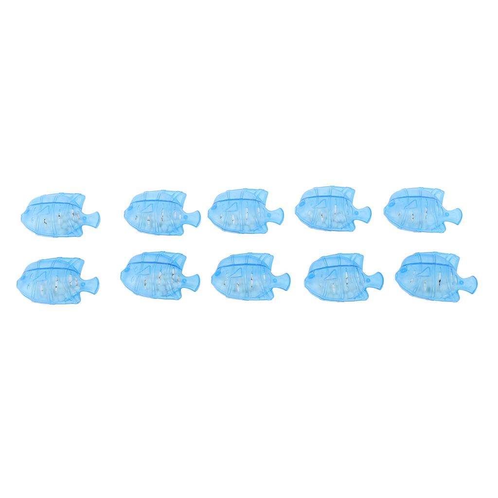10PCS Humidifier Cleaner Fish ABS Blue Universal Humidifier Tank Cleaner for Warm Cool Mist Humidifiers