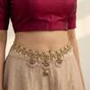 Beads Ethnic Style Belt Bell Pendant Body Chain Versatile Tassel Belly Chain  Dress Ornament
