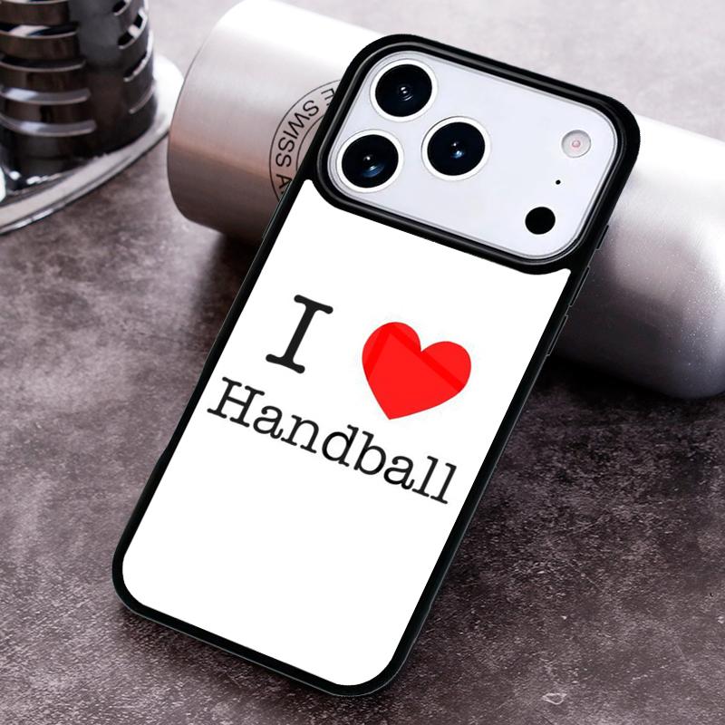 Handball Sport soft Phone Case for iPhone 17 16 15 Pro Max Air 14 13 12 11 Plus Shockproof Cover