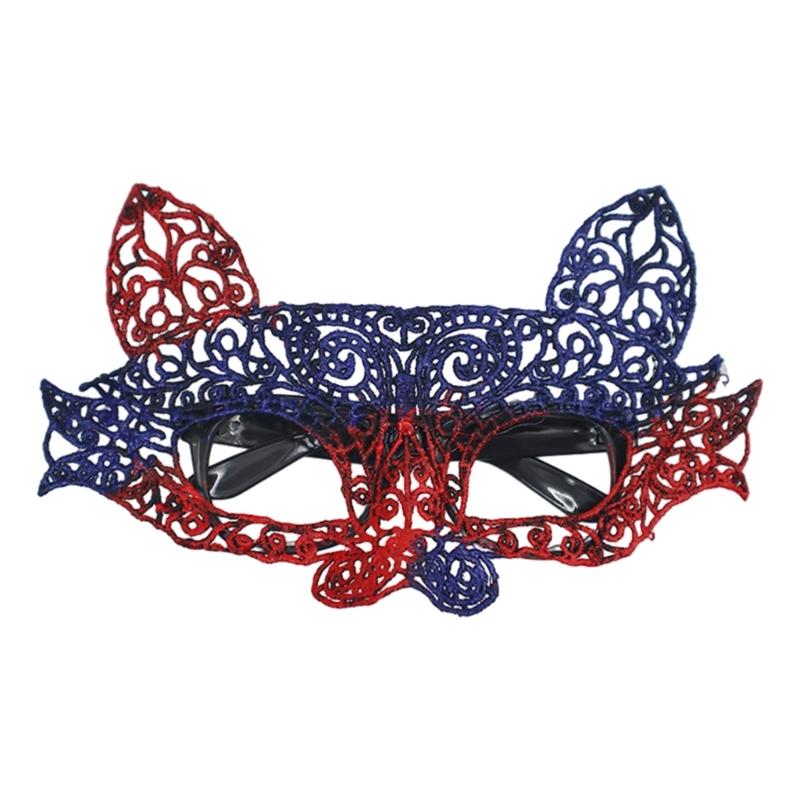 Venetian Masquerade Mask Half Face Eyemask Sexy Lace Mask for Fancy Dress Christmas Halloween Costume Party Girls Women