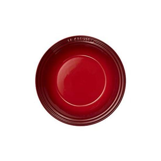 Le Creuset Deep Plate Neo Shallow Dish 22 Cm 800 Ml Cherry Red Heat Resistant Cold Microwave Oven Compatible Baking