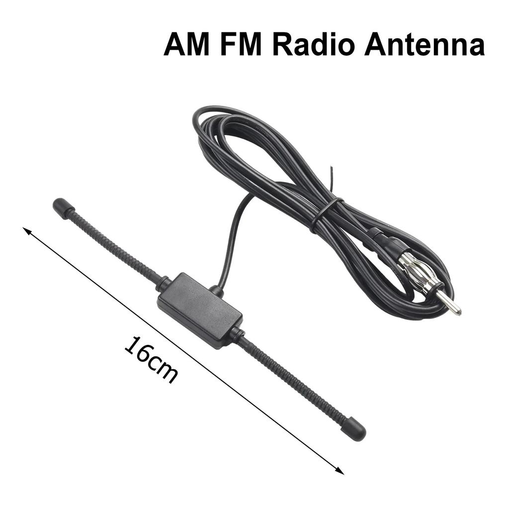 Cars Stereo AM FM Antenna Stereoes Antenna Aerial Splitters Cables Adapters Car Dipole FM Glasse Antenna Radio Antenna