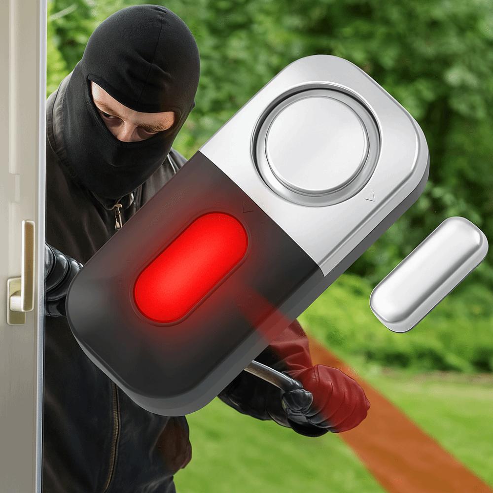 Magnetic Sensor Door Magnetic System High Decibel Detector Window Sensor  Office Security