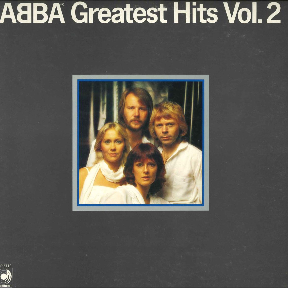 Виниловая пластинка ABBA Greatest Hits Vol 2 DSP5113 DISCOMATE 1979 Япония Obi Поп Б/у