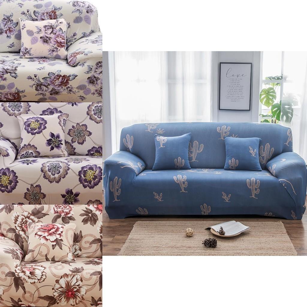 Premium Flower Printed Slipcover For Sofas Soft And Environmentally Friendly Stretch Material With Easy Care