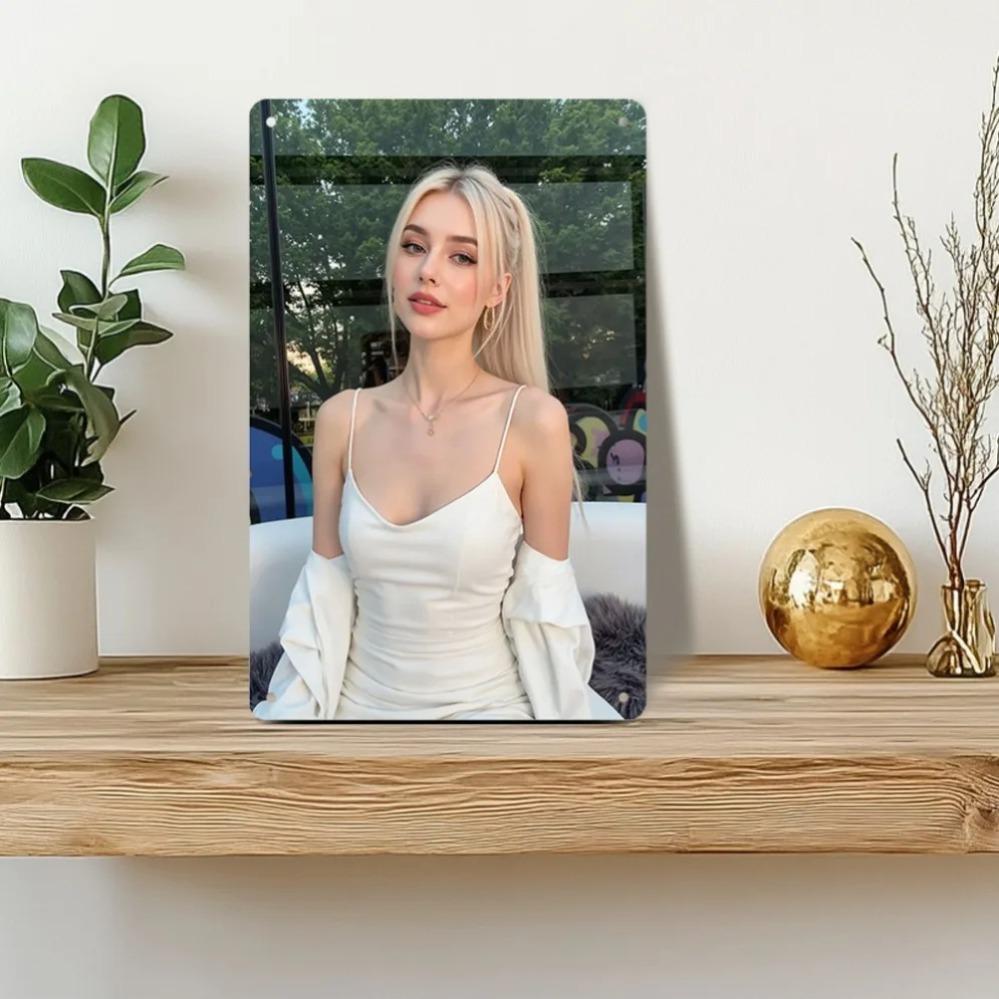 

ArrowHome Iron Wall Art 2D Printed American Style Metal Sign for Home Office Bar Decor Christmas Gift 20x30cm