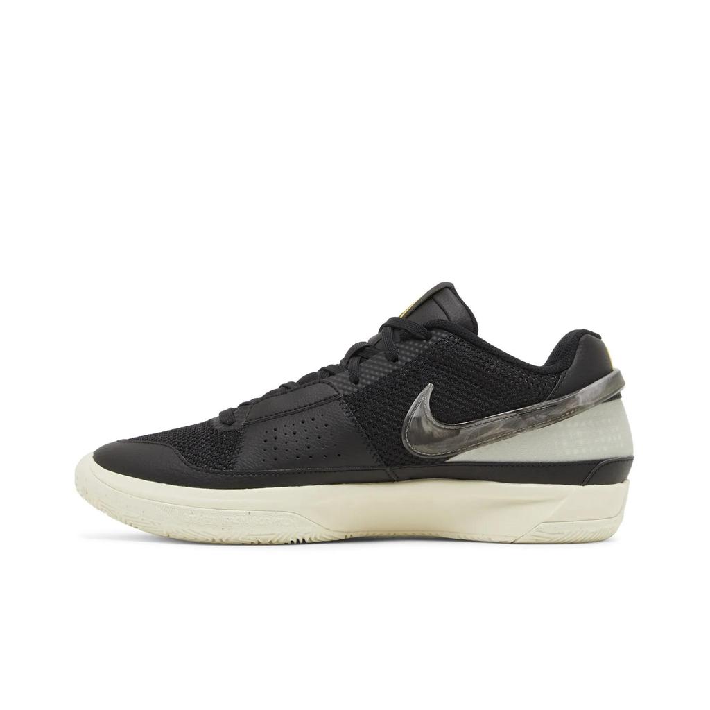 Nike Ja 1 'Ain't Ducking No Smoke' (Unisex) Black / Light Silver / Coconut Milk / Vivid Sulfur Basketball Shoes DR8785 002