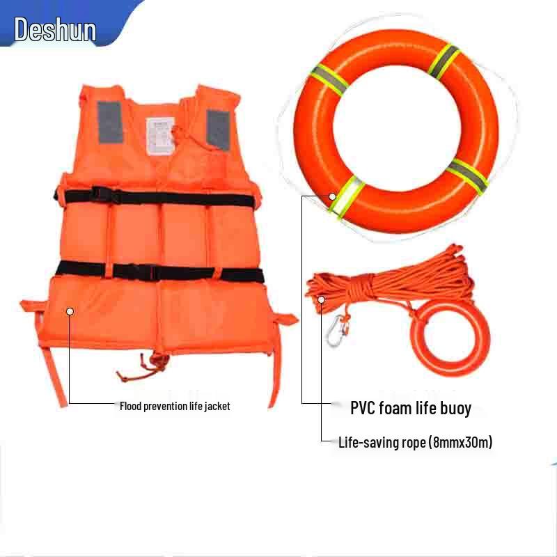 OLOMM Adult Life Vest Lifebuoy Combo Size 1