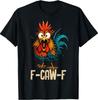 F Caw F Gallo Uccello Divertente Fcawf Sussurratore di Galline Fawk Off Maglietta Unisex