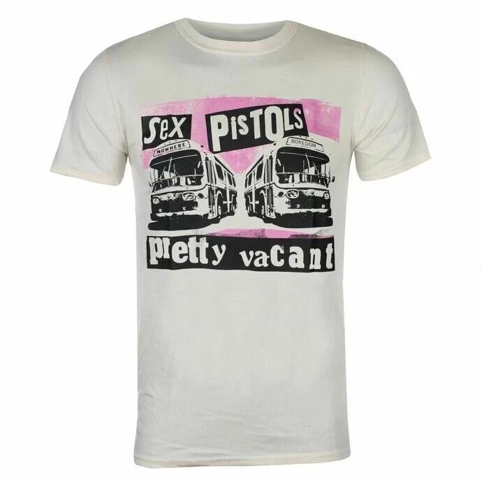 Sex Pistols Men039s T-shirt Pretty Vacant Heavy Cotton T-shirt Size S to 5XL Unisex T-Shirt XXXL