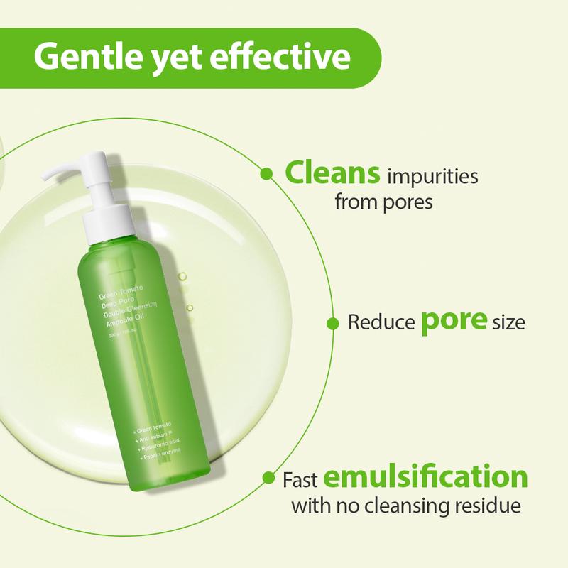 SUNGBOON EDITOR Green Tomato Double Cleansing Ampoule Oil 200g
